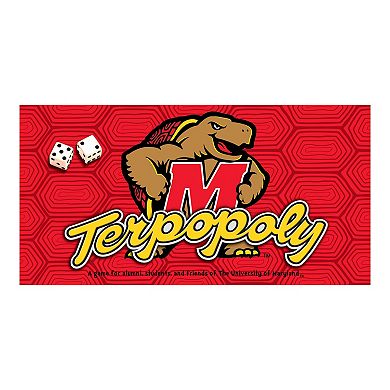 Late for the Sky University of Maryland Terp-Opoly Board Game