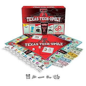 Late for the Sky Texas Tech-Opoly Board Game