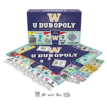 Late for the Sky Udub-Opoly Board Game