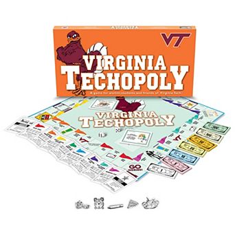 Late for the Sky VA Tech-Opoly Board Game