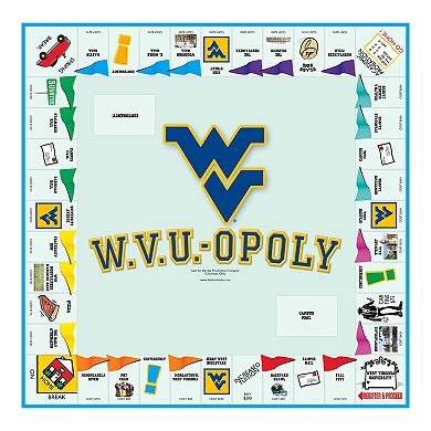 Late for the Sky WVU-Opoly Board Game