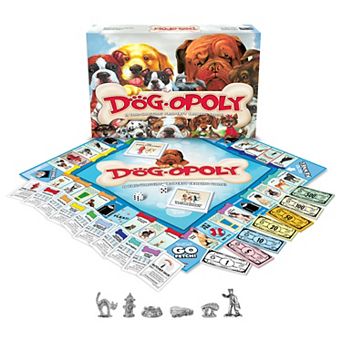Late for the Sky Dog-Opoly Board Game