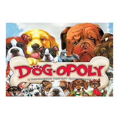 Late for the Sky Dog-Opoly Board Game