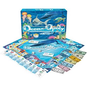Late for the Sky Ocean-Opoly Board Game