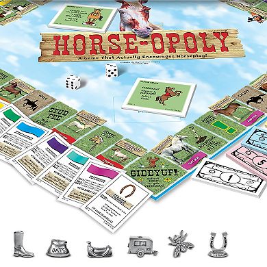 Late For The Sky Horse-Opoly Board Game