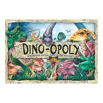 Late for the Sky Dino-Opoly Board Game
