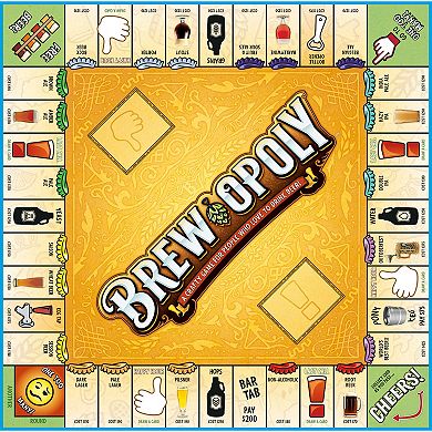 Late For The Sky Brew-Opoly Board Game