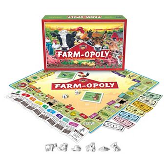 Late For The Sky Farm-Opoly Board Game