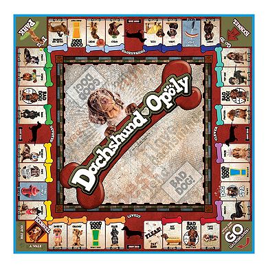 Late For The Sky Dachshund-Opoly Board Game