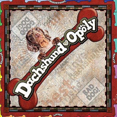 Late For The Sky Dachshund-Opoly Board Game