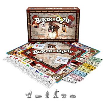 Late For The Sky Boxer-Opoly Board Game