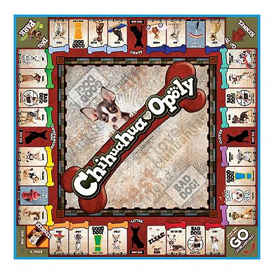 Late for the Sky Chihuahua-Opoly Board Game
