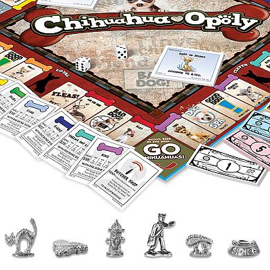 Late for the Sky Chihuahua-Opoly Board Game
