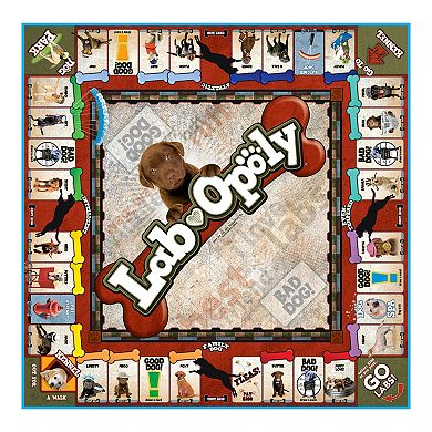 Late for the Sky Lab-Opoly Board Game