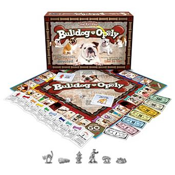 Late For The Sky Bulldog-Opoly Board Game