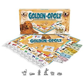 Late for the Sky Golden-Opoly Board Game