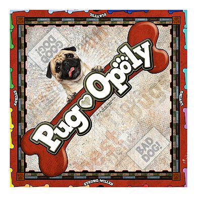 Late For The Sky Pug-Opoly Strategy Board Game