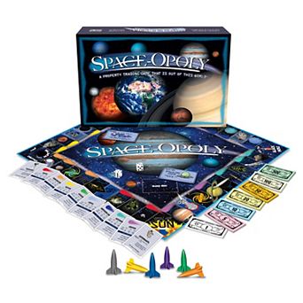 Late For The Sky Space-Opoly Board Game