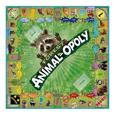 Late For The Sky Forest Animal-Opoly Board Game