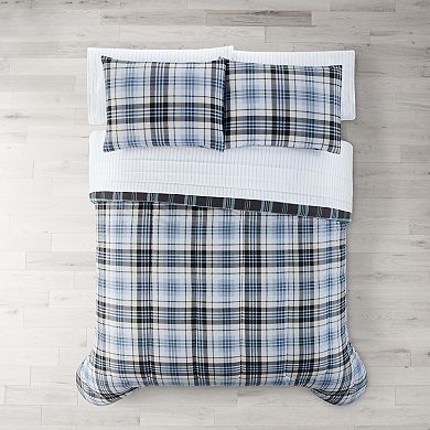 The Big One French Plaid Comforter Set with Sheets
