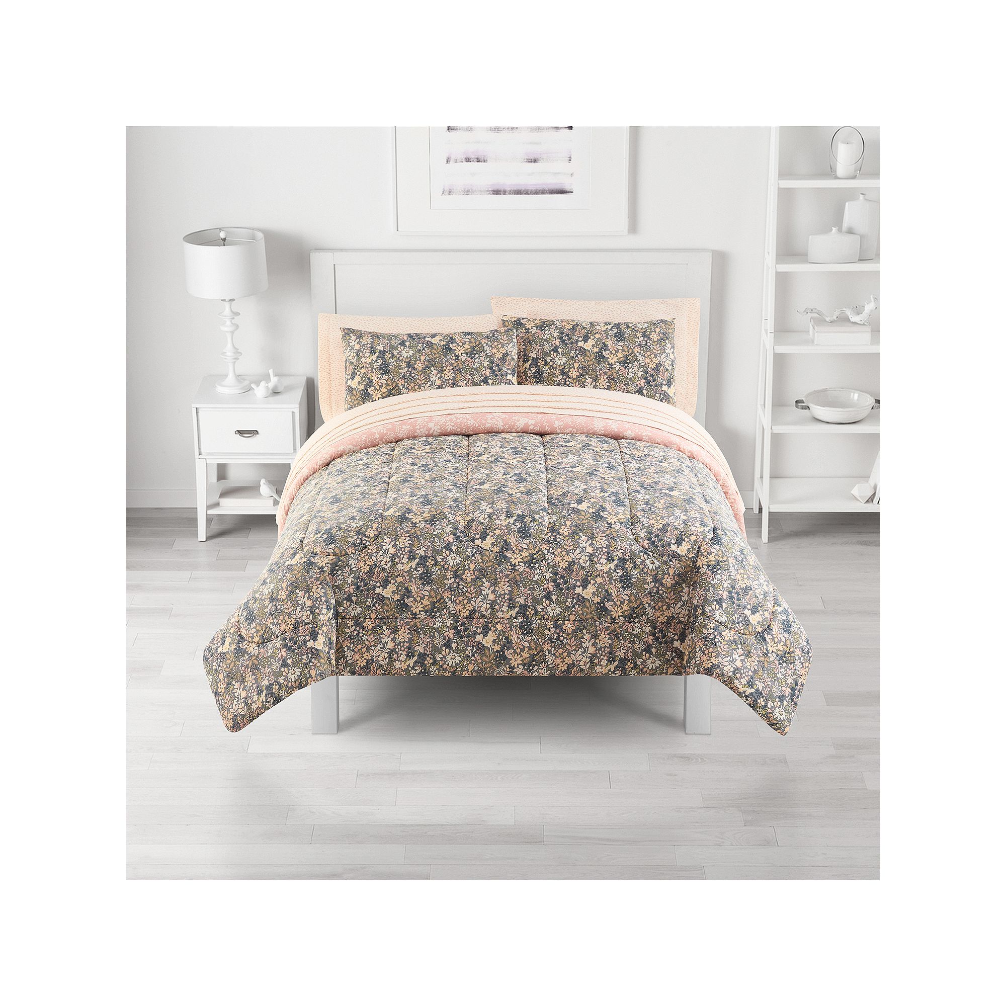 The Big One® Blake Floral Reversible Comforter Set with Sheets