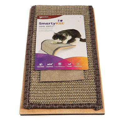 SmartyKat Sisal Angle Ramp Catnip Cat Scratcher