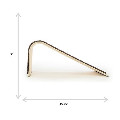 SmartyKat Sisal Angle Ramp Catnip Cat Scratcher