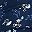 Navy Sprig Garden