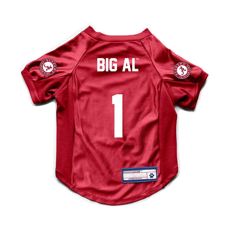 NCAA Alabama Crimson Tide Pet Stretch Jersey,