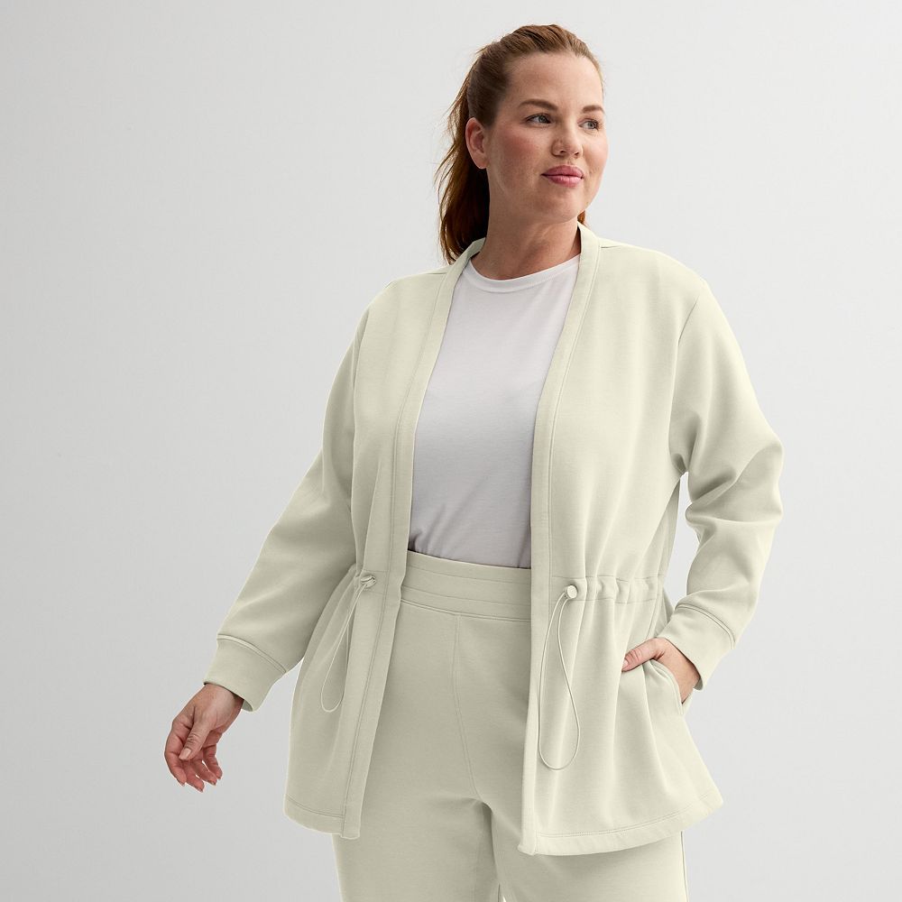 Plus Size Tek Gear® Ultracomfort Cinch Cardigan
