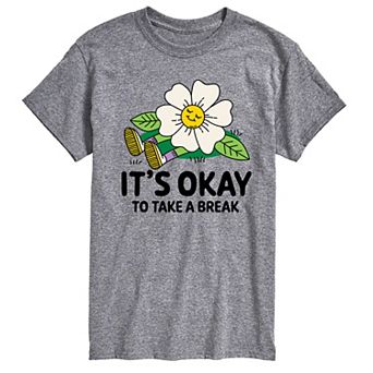 Men's Its Okay To Take A Break Graphic Tee