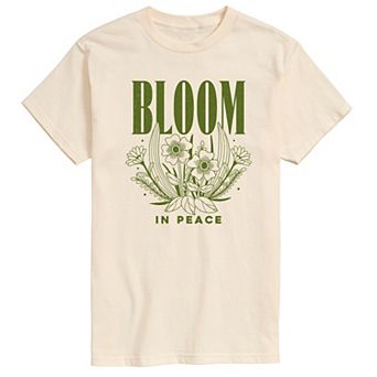 Men's Bloom in Peace Graphic Tee