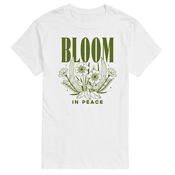 Men's Bloom in Peace Graphic Tee