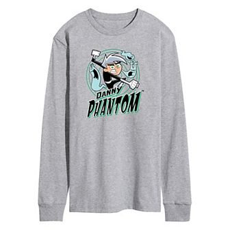 Men's Danny Phantom Ghost Logo Graphic Tee