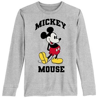 Disney's Mickey Mouse Classic Pose Name Sign Boys 8-20 Graphic Tee