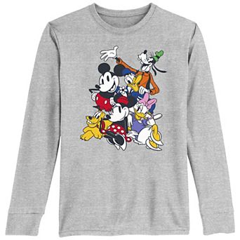 Disney's Mickey Mouse And Friends Classic Group Boys 8-20 Graphic Tee