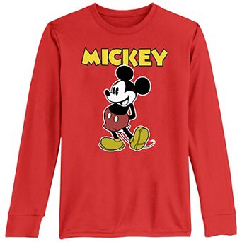 Disney's Mickey Mouse Happy Boys 8-20 Graphic Tee