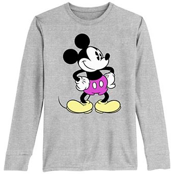 Disney's Mickey Mouse Pink Shorts Boys 8-20 Graphic Tee