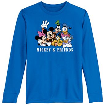 Disney's Mickey Mouse & Friends Boys 8-20 Long Sleeve Graphic Tee