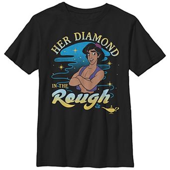 Disney's Aladdin Her Diamond In The Rough Boys Husky Graphic Tee