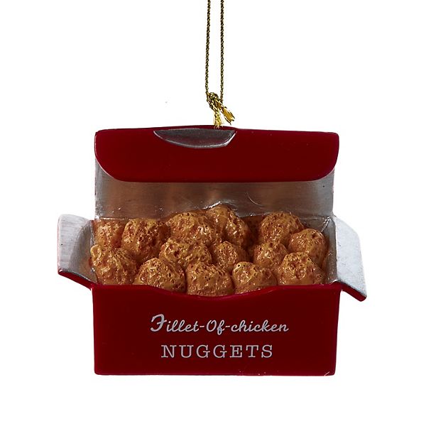 Kurt Adler Chicken Nuggets Christmas Ornament - Multi