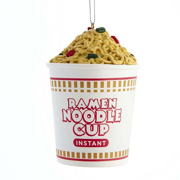 Kurt Adler Ramen Noodle Cup Christmas Ornament - Multi