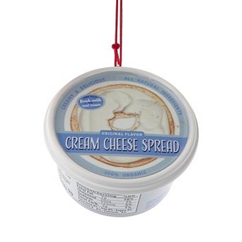 Kurt Adler Cream Cheese Christmas Ornament