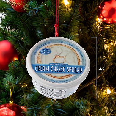 Kurt Adler Cream Cheese Christmas Ornament