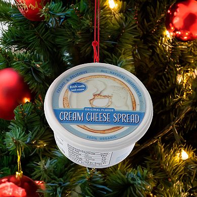 Kurt Adler Cream Cheese Christmas Ornament