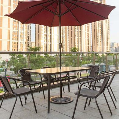 Outdoor Antique Cast Iron Umbrella Base Holder