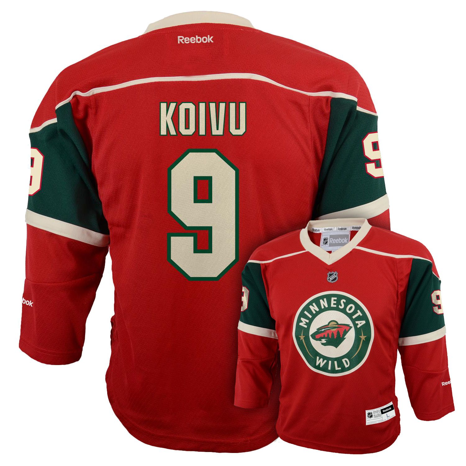 mn wild koivu jersey