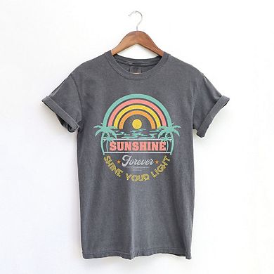 Sunshine Forever Grunge Garment Dyed Tees
