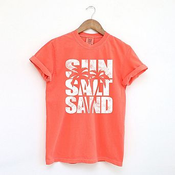 Sun Salt Sand Garment Dyed Tees