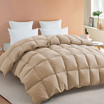 Unikome Ultra-soft Duvet Comforter, All Season Goose Feather Down Duvet Insert